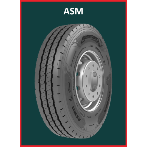 315/80R22.5 ARMSTRONG ASM11 156/150K M+S 3PMSF  - ON/OFF STEER